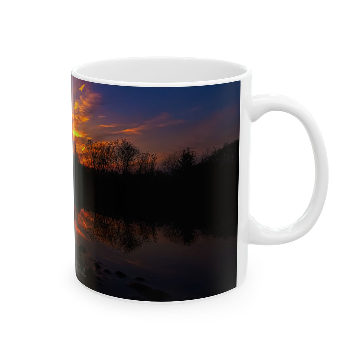 Lost Soul Sunset Landscape Ceramic Mug