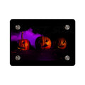 Halloween Jack-o'-Lantern Acrylic Wall Art Panel — Spooky Pumpkin Night Décor