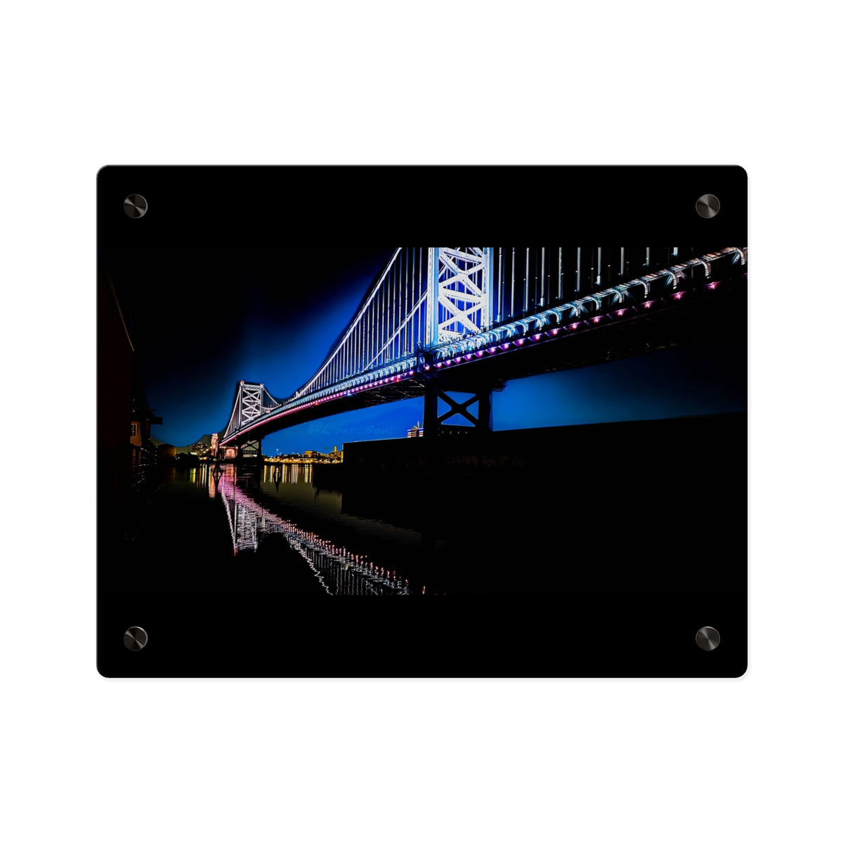 Ben Franklin Bridge (Philly Side Type 1) - Wall Art Panel