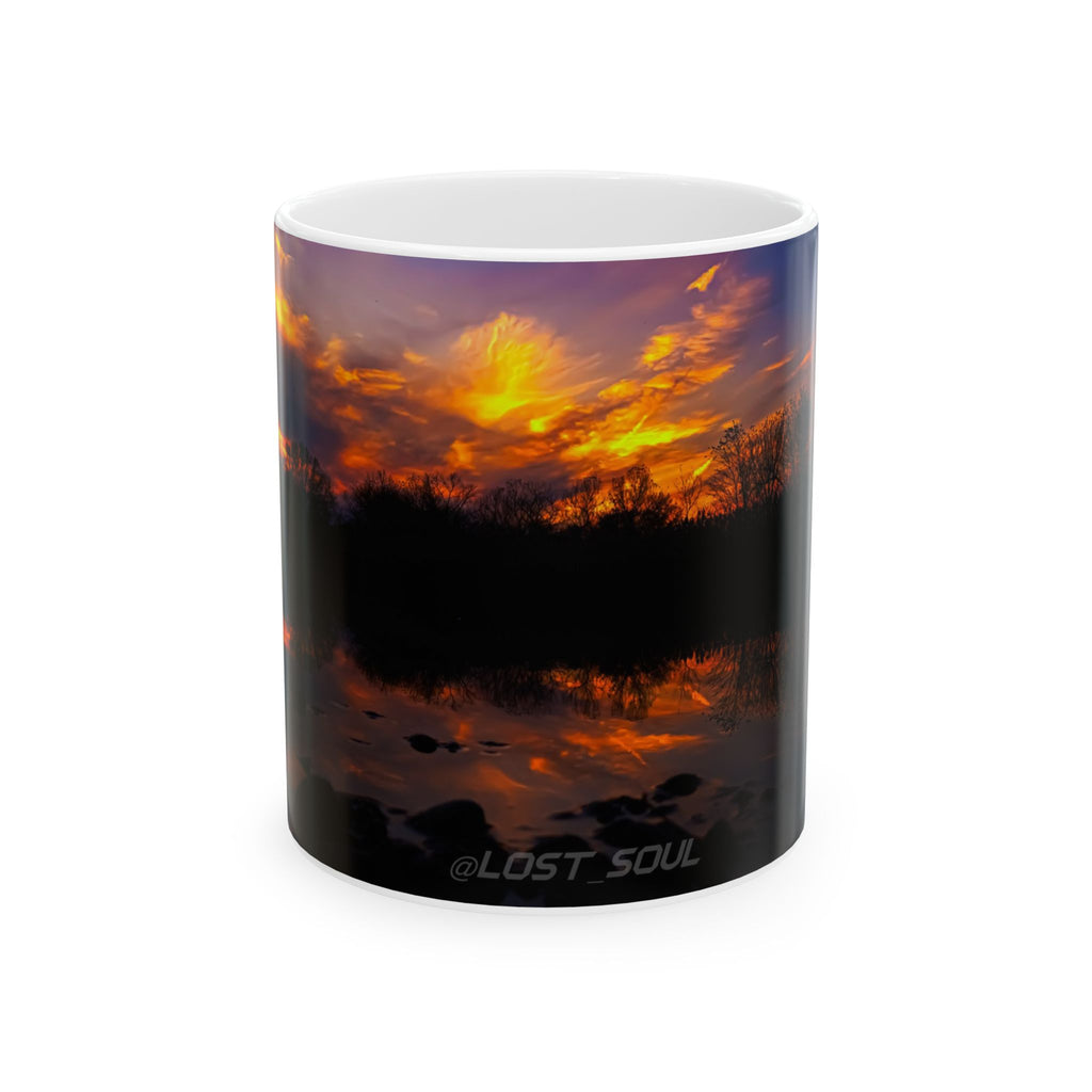 Lost Soul Sunset Landscape Ceramic Mug