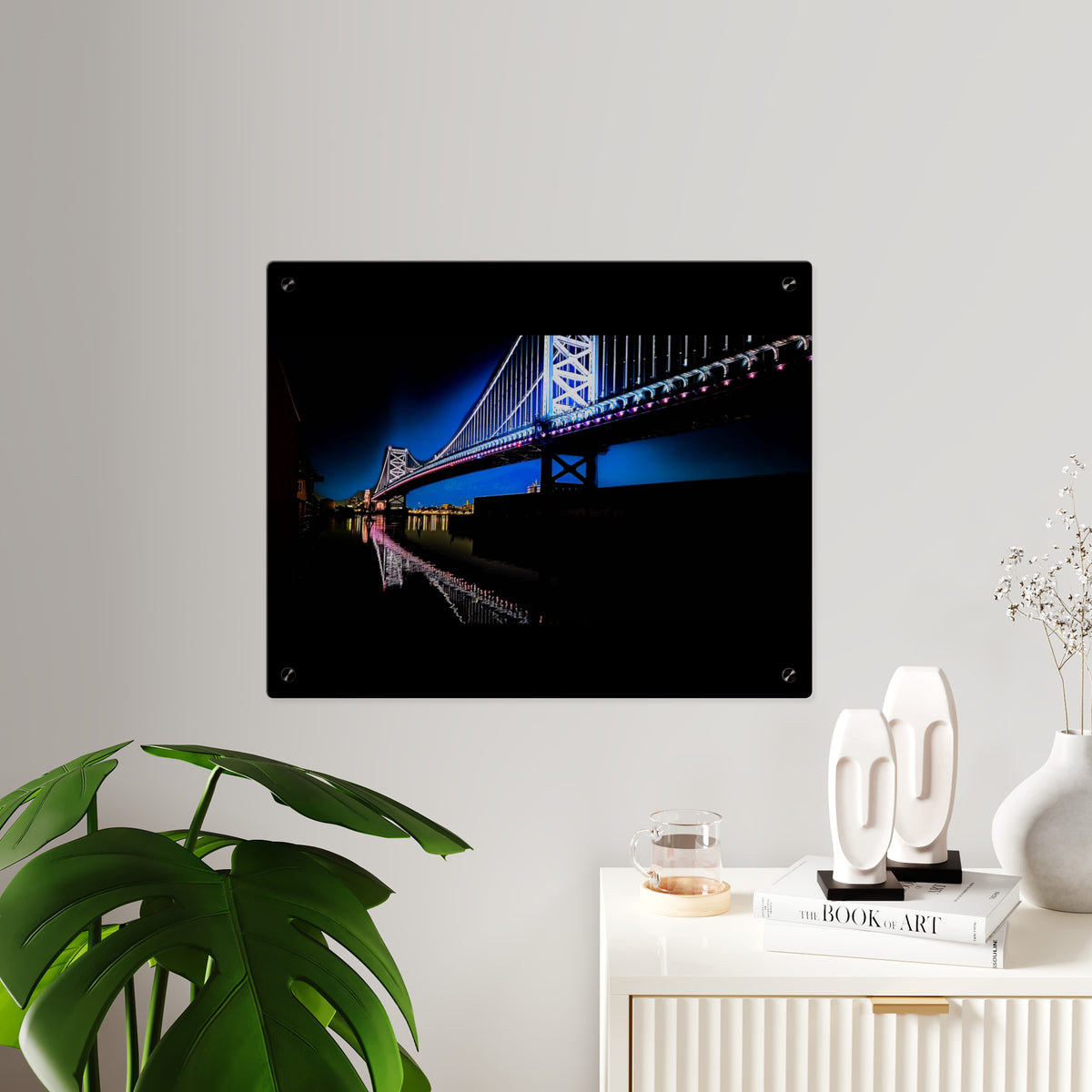 Ben Franklin Bridge (Philly Side Type 1) - Wall Art Panel