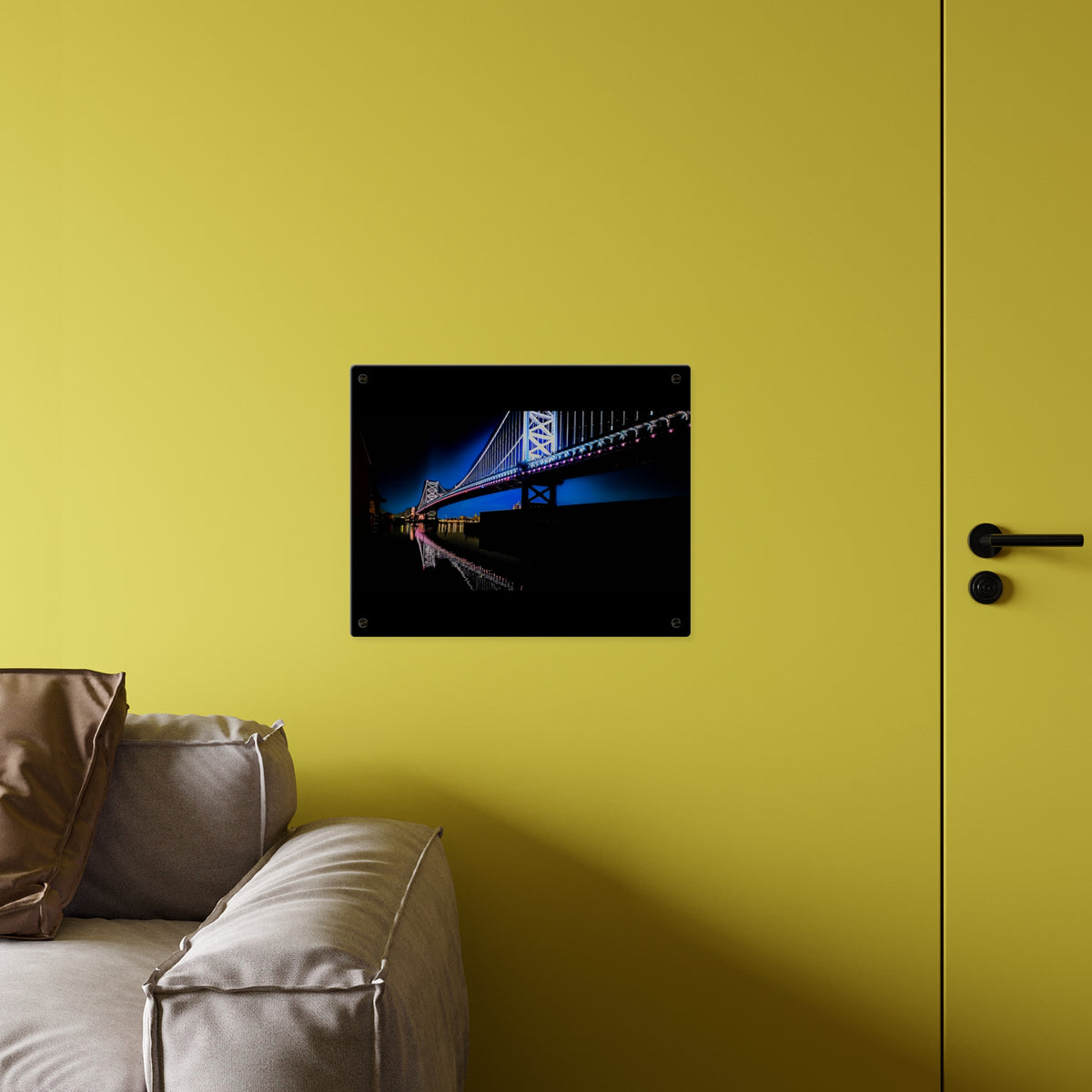 Ben Franklin Bridge (Philly Side Type 1) - Wall Art Panel