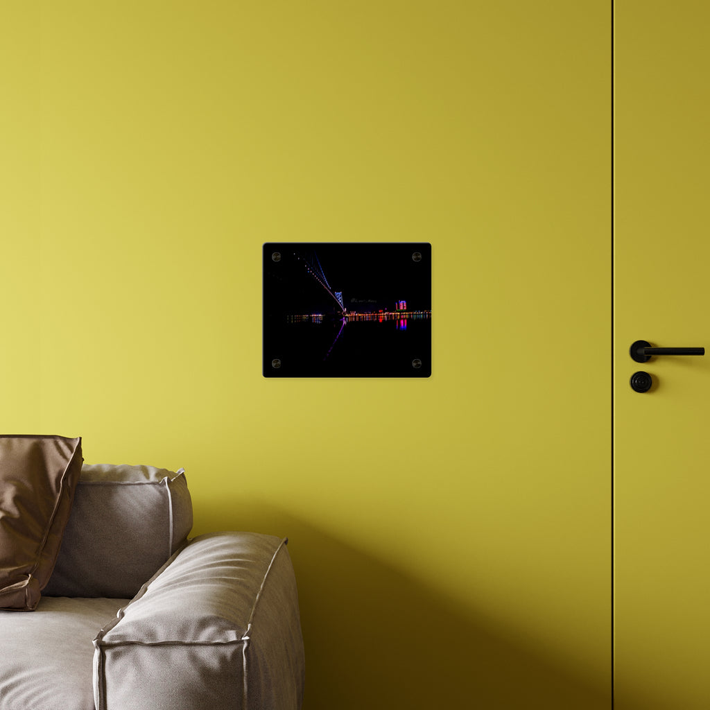 Acrylic Wall Art Panel – Ben Franklin Bridge (Philly Side) Type 1