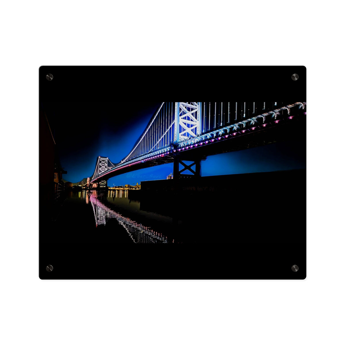 Ben Franklin Bridge (Philly Side Type 1) - Wall Art Panel