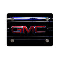 GMC Emblem Acrylic Wall Art Panel — Glossy Automotive Logo Decor