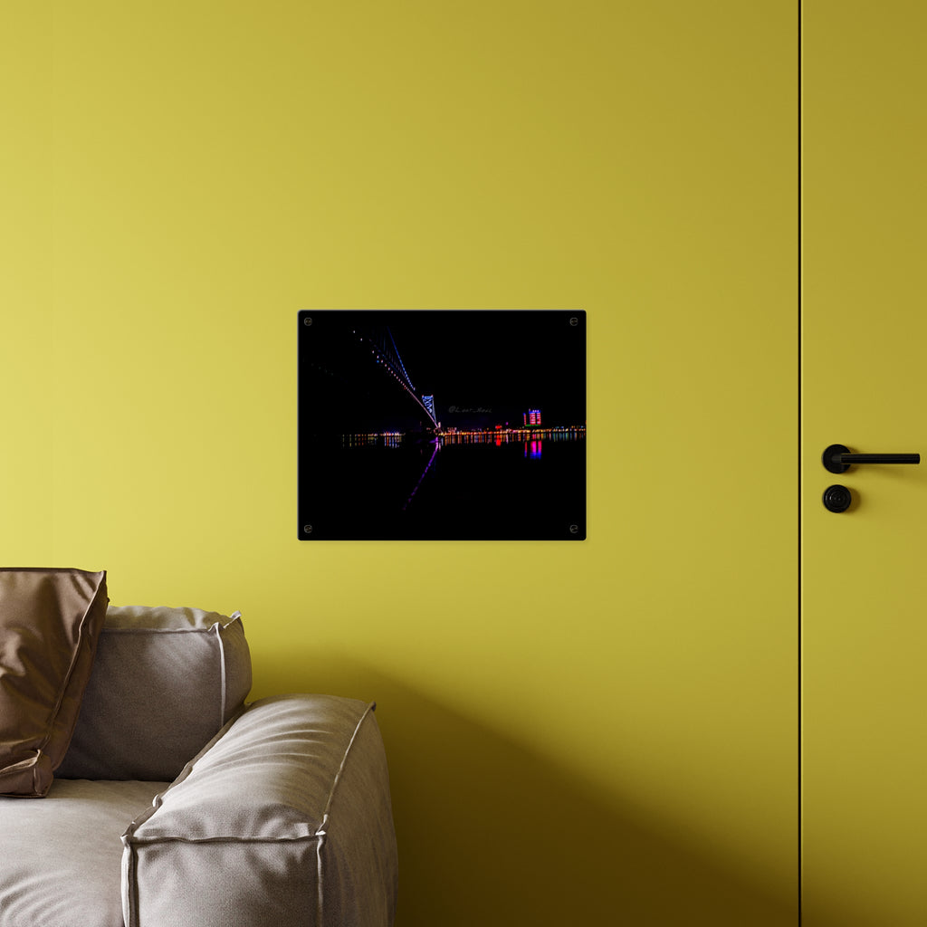 Acrylic Wall Art Panel – Ben Franklin Bridge (Philly Side) Type 1