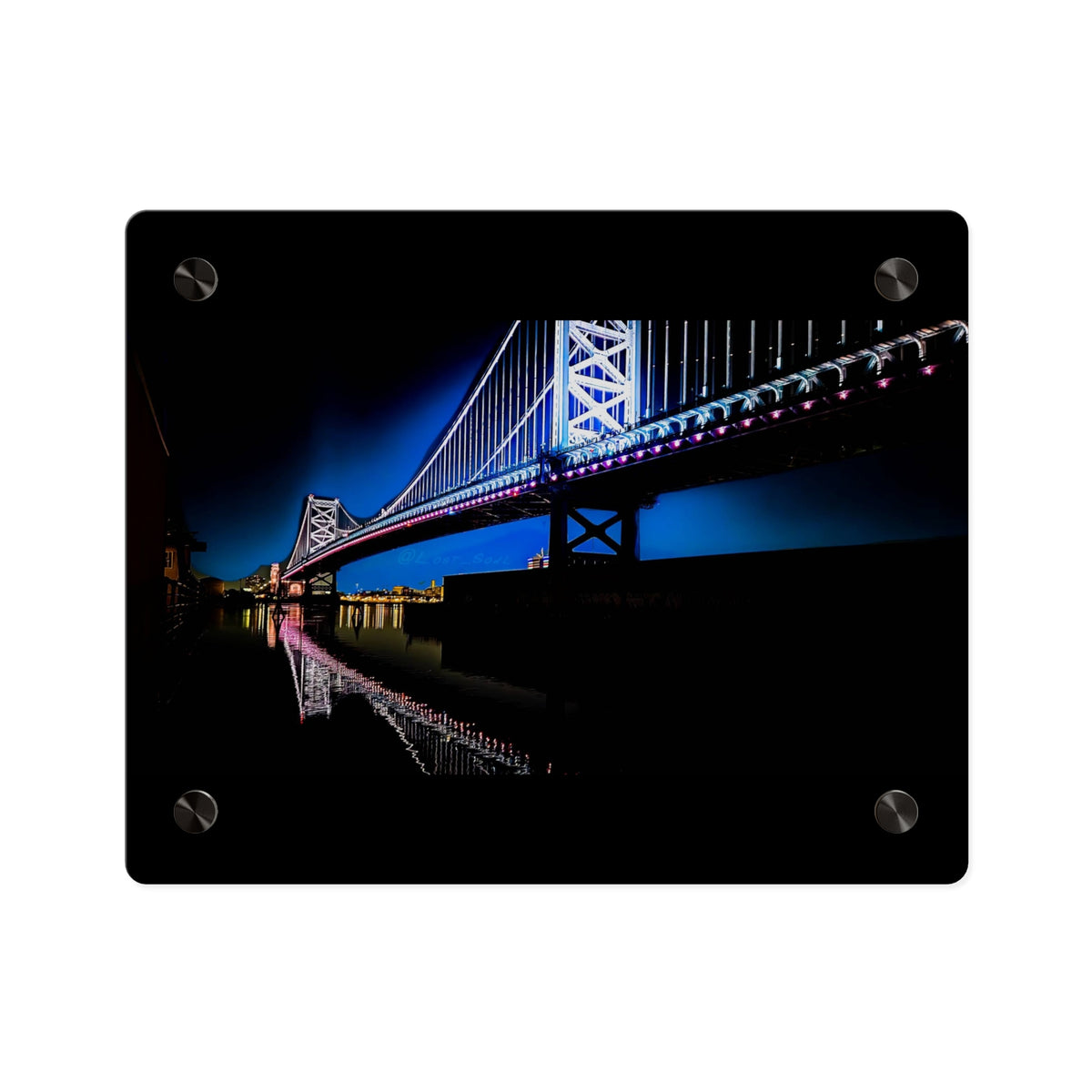 Ben Franklin Bridge (Philly Side Type 1) - Wall Art Panel